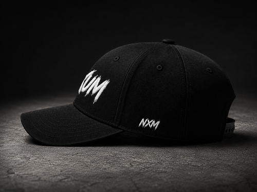 Casquette 6-Panel Curve Brim Snapback Noir